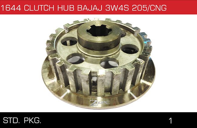 1644 CLUTCH HUB BAJAJ 3W4S 205 CNG 1644 CLUTCH HUB BAJAJ 3W4S 205 CNG